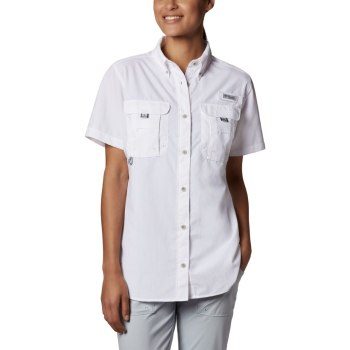 Columbia Ženske Košulje - PFG Bahama Short Sleeve Bijele | MEPY-81702